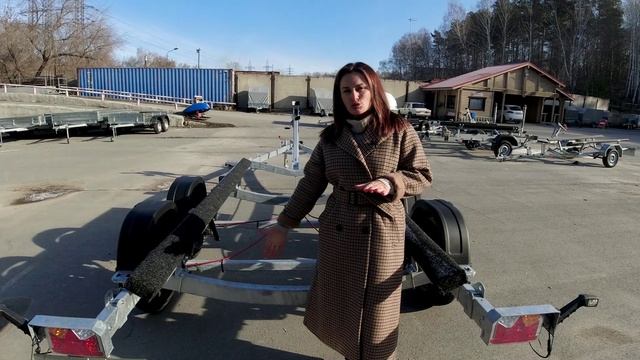 Обзор прицепа МЗСА L 7022-2.25 исп. 601 для катеров и яхт