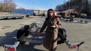 Обзор прицепа МЗСА L 7022-2.25 исп. 601 для катеров и яхт