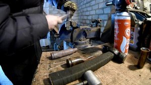 Изготовление стопочек из крупнокалиберных гильз
