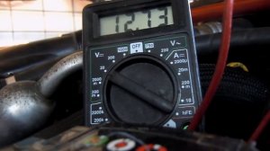 Работа генератора 140А