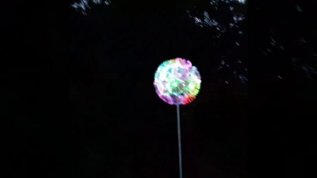 уличный светильник одуванчик диам 60см Rgb