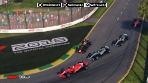 F1 2018 Game: INSANE CRASHES!