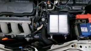 How To Change Air Filter replace Honda Jazz
