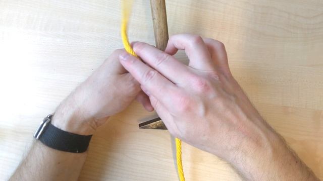 Бросок мачты - прикрепление веревки к ветке, трубе и т.д. смотреть онлайн