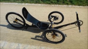 Homemade Carbon Fibre Recumbent Trike