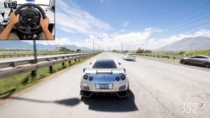 Nissan GTR NISMO & Ford Mustang Shelby GT500 | Forza Horizon 5 | Thrustmaster T300RS gameplay