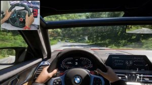 Rebuilding BMW M8 Competition - Forza Horizon 5 - Logitech G29 Gameplay