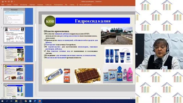 11 Класс. Химия. Приходько Т.В. Тема: "Применение оснований" смотреть онлайн