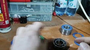 Японские подшипники в подвески снегохода, мотобуксировщика