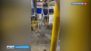 Затопленные автобусы, поваленные остановки и сорванные окна: публикуем последствия урагана в Уфе