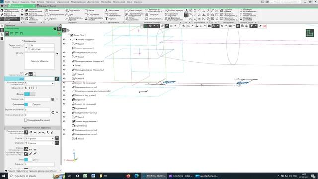 Моделирование детали велоподвески в Компас-3D