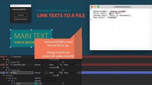 Link Texts & Colors to a JSON text file in After Effects (Micro-Tutorial)