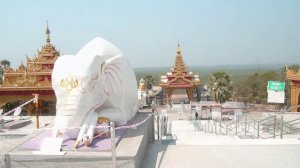 travel india@world's largest dome without pillars/gorai mumbai tour/buddhist global vipassana pagod