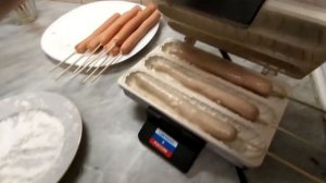 Сосиски в тесте в ЭЛЕКТРОСОСИСОЧНИЦЕ