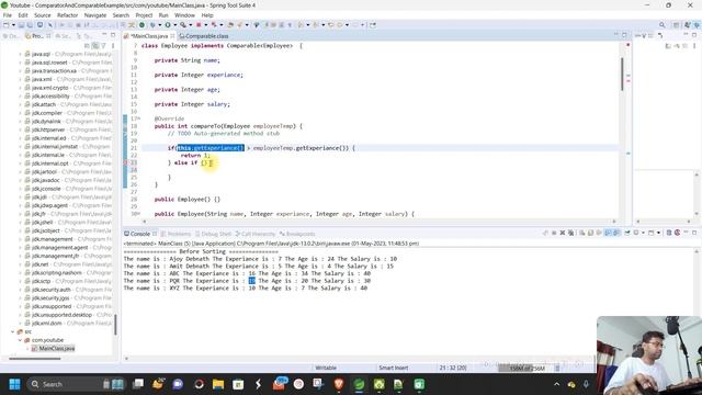 Sorting with Comparable and Comparator in Java.Bengali-Ep:32 #java #bengali #comparator #comparable смотреть онлайн