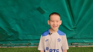 Коммент дети. Артём. Послематчевое интервью. Динамо-2015 - Волга-2014.