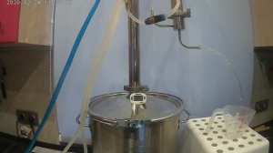 Вторая (дробная) перегонка на аппарате Wein 4