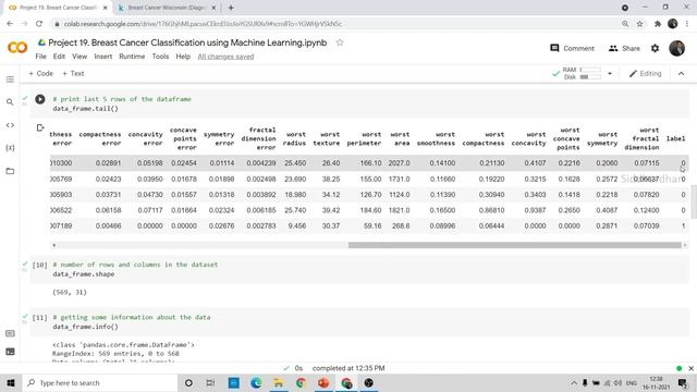 Project 19. Breast Cancer Classification using Machine Learning | Machine Learning Projects