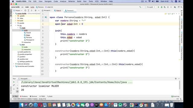 Clase 68 - Curso Kotlin desde cero. Herecia - Sobrescribir propiedades смотреть онлайн