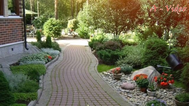 ?Обустройство и дизайн садового участка Оригинальные идеи / Creative Garden Ideas / A - Video