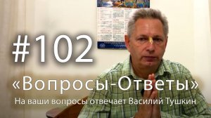 "Вопросы-Ответы", Выпуск #102 - Василий Тушкин отвечает на ваши вопросы