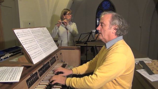 Bourrée and Ballet from Terpsichore Dances by M. Praetorius for flute & organ смотреть онлайн