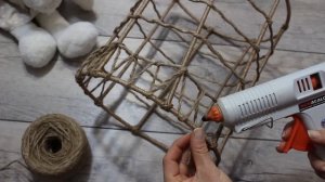 ? КРАСОТА из ДЖУТА (каната, веревки) и доступных материалов своими руками. Jute craft ideas easy.?