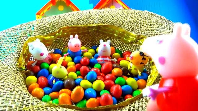 Видео для маленьких Свинка Пеппа показывает представление Бабушкины Сказки смотреть онлайн