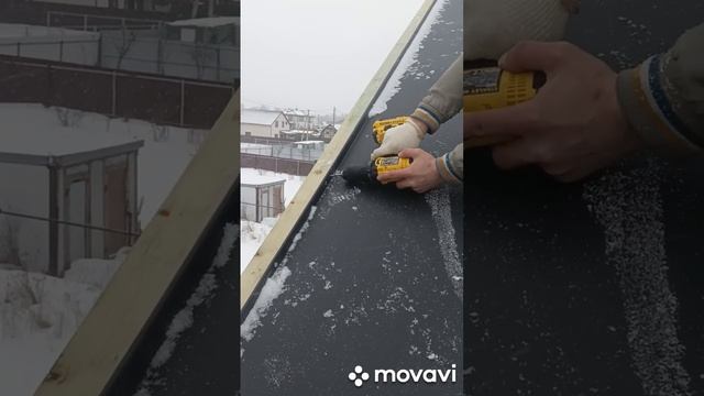 Фальцевая кровля.Просто!!! Самый быстрый Монтаж кровли Клик-Фальц.