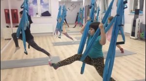 Детская йога в гамаке Студия Фитнеса АКТИВ Королев