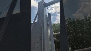 Легкие распашные ворота без порога - Новый механизм фиксации