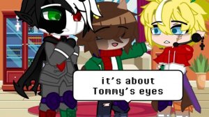 Tommy‘s eyes…// ft. Tubbo and Ranboo// Gacha Club//