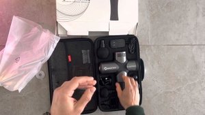 Распаковка перкуссионного массажера Booster pro 3