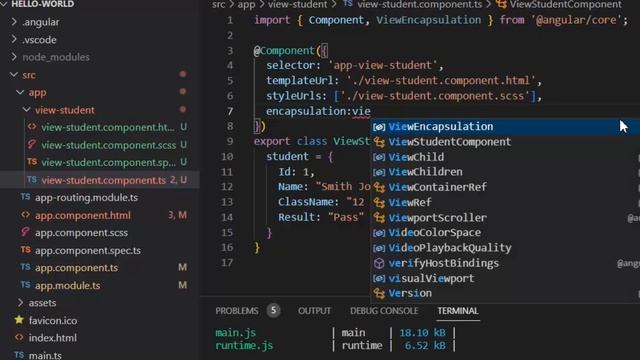 Component template's & style's in Angular | Mastering in Angular 15 Beginner to Advance | Lecture 8