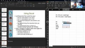 Using Excel for TVM Calculations