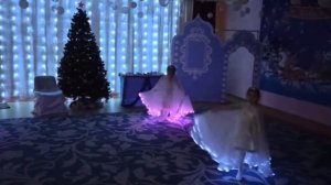 Танец снежинок, новый год, подготовительная группа