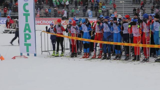 Демино, лыжня России 2015 смотреть онлайн