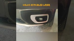 Volvo XC 70 модернизация света фар. Установка Bi led лазер.
