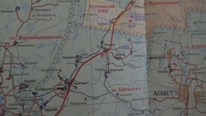 Карта охотхозяйств Свердловской области 2016