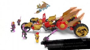 LEGO ЛЕГО Ninjago Багги Кая «Золотой дракон» 71773