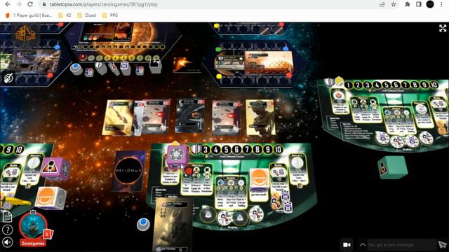 Helionox: Chronicles - Episode 1 single Era play through on Tabletopia смотреть онлайн