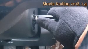 Как заводится Skoda Kodiaq в мороз -38 (Шкода Кодиак Клуб)