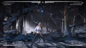 Mortal Kombat X Саб Зиро vs Кэсси Кейдж "Фаталити"