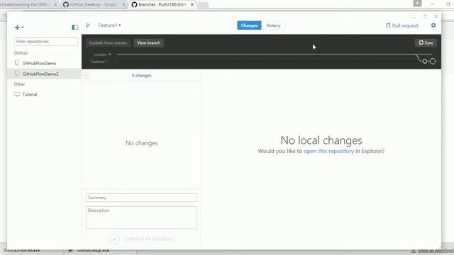 GitHub Flow Workflow using GitHub Desktop - 6/22/16 смотреть онлайн