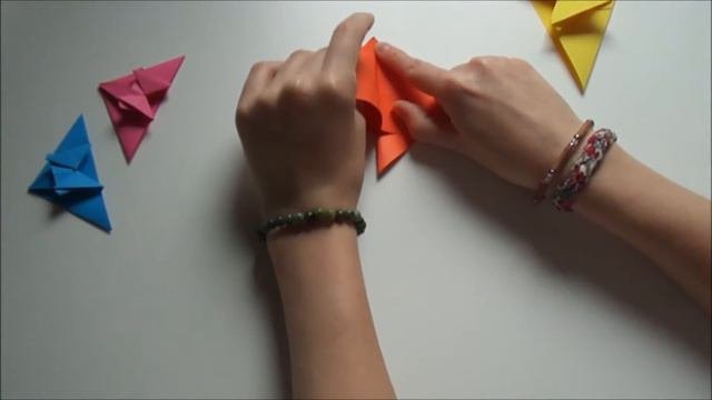 Tuto Marque-pages Flot Origami - Origami Bookmark