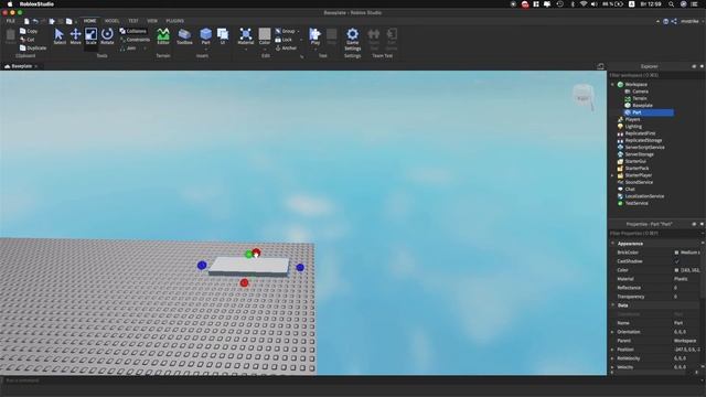 Начало работы в Roblox Studio смотреть онлайн