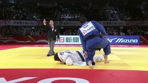 Levan Matiashvili (GEO) vs Renat Saidov (RUS) +100kg Tokyo Grand Slam 2014