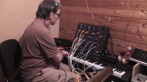 Sounds from the Beringer 2600 alone, played by keyboard, but controlled by brain & body