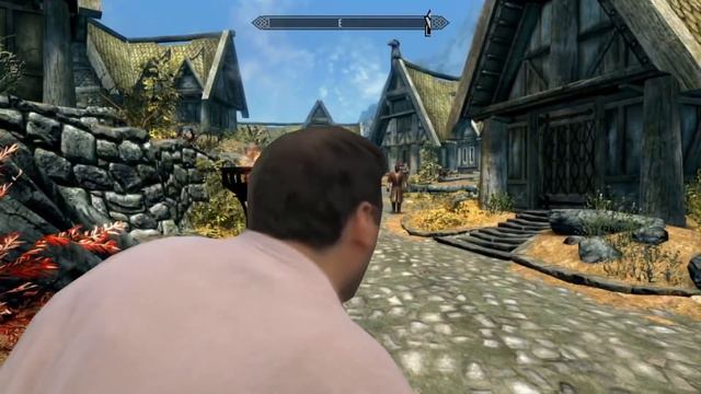 Visiting Whiterun for the first time смотреть онлайн