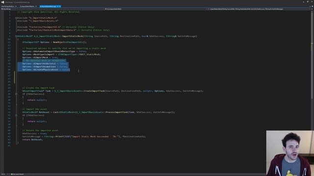 UE5 C++ 6 - How To Import Static Mesh with C++? - Unreal Engine Tutorial Editor CPP